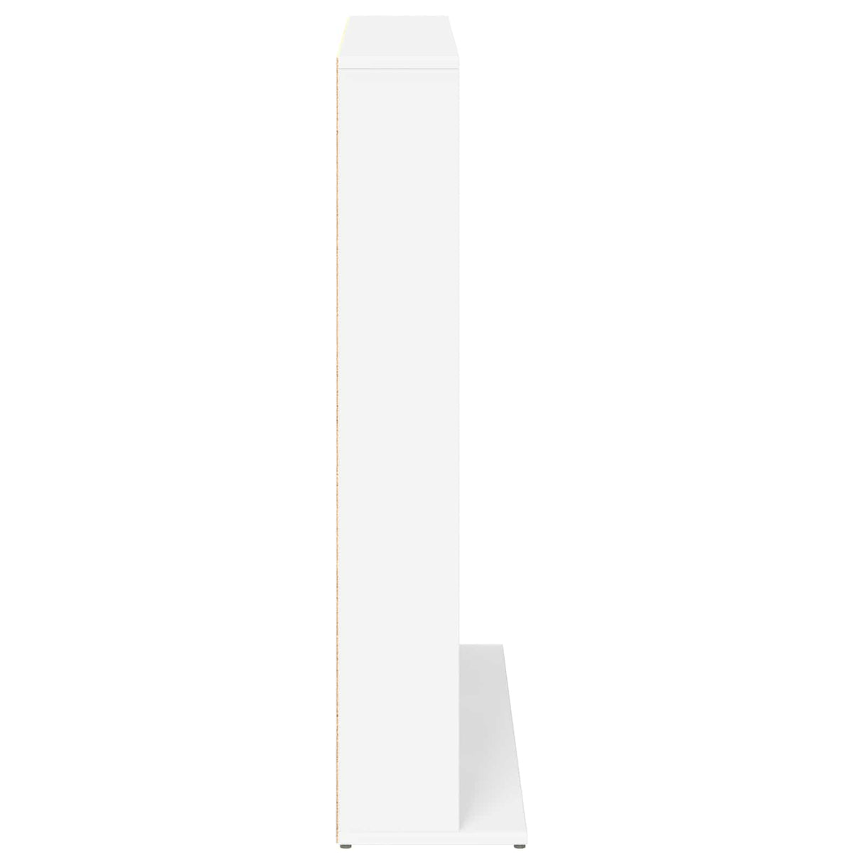 CD Cabinet White 33 x 23.5 x 97.5 cm Engineered Wood