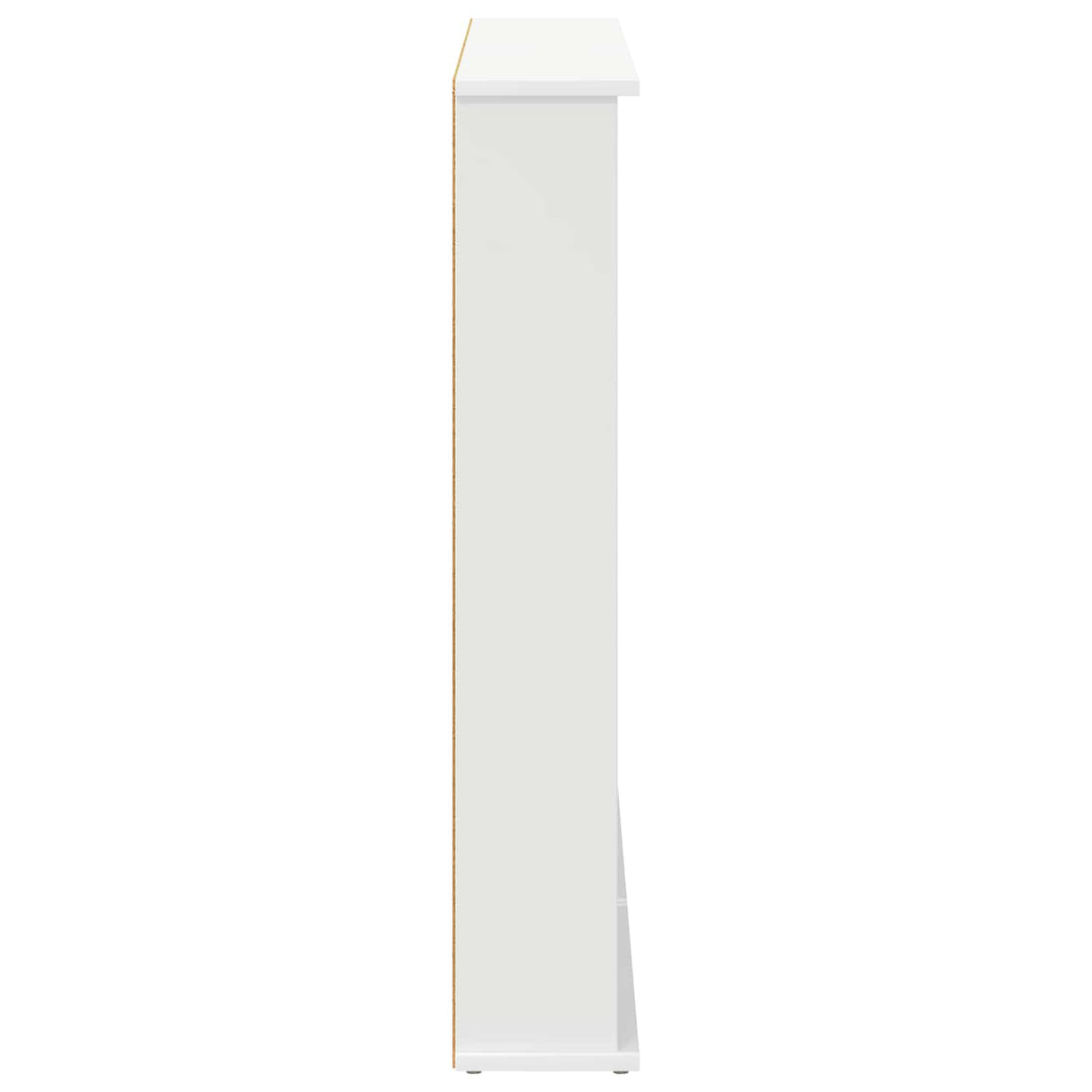 CD Cabinet 2 pcs White 60 x 17 x 92 cm Engineered Wood