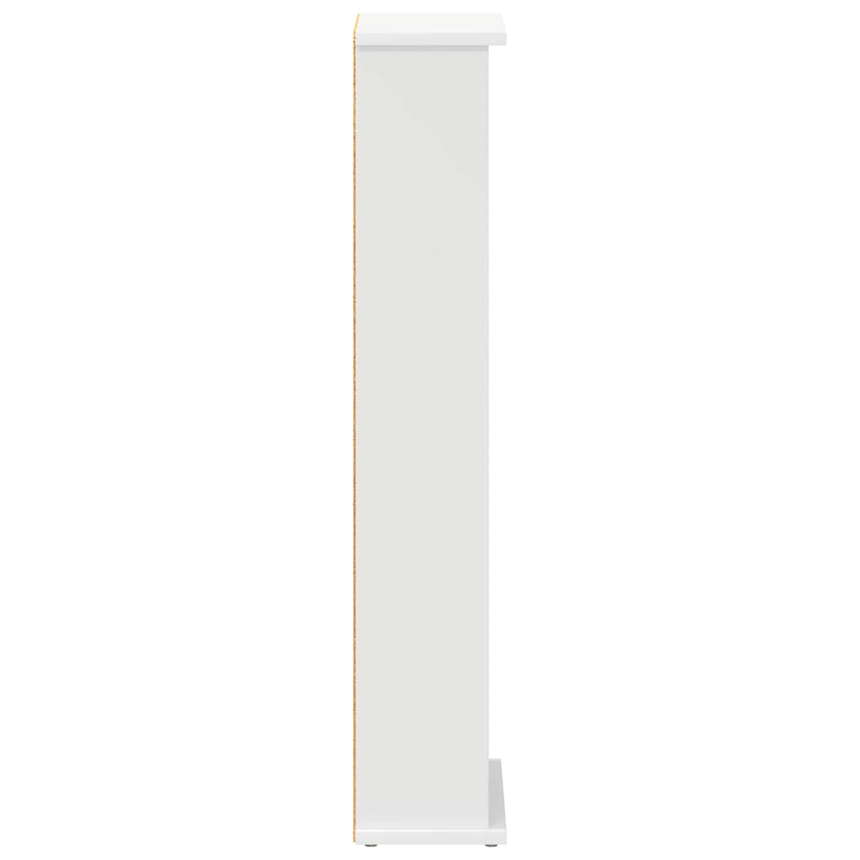 CD Cabinet White 60 x 17 x 92 cm Engineered Wood