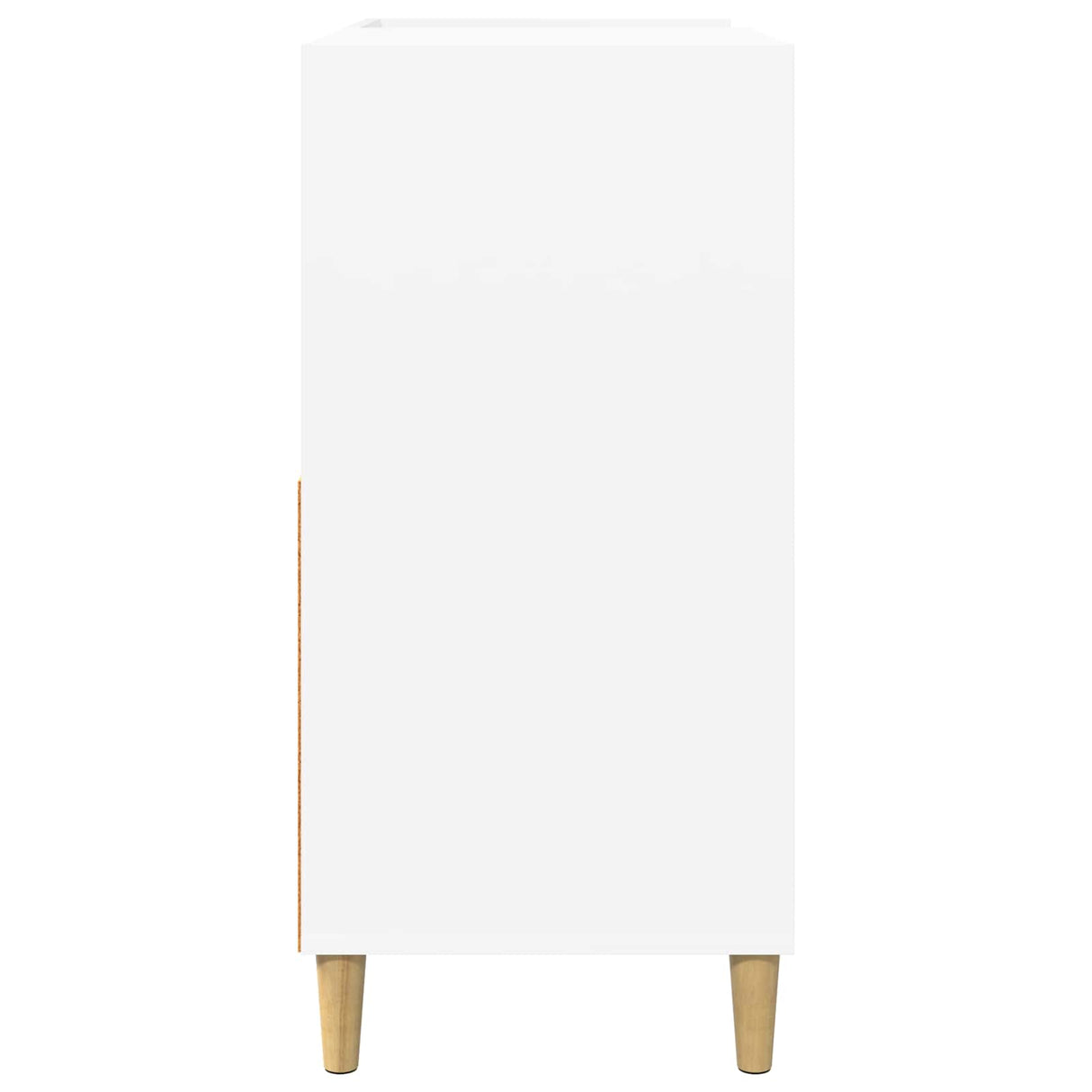 Record Player Stand White 82 x 39.5 x 82.5 cm Engineered Wood