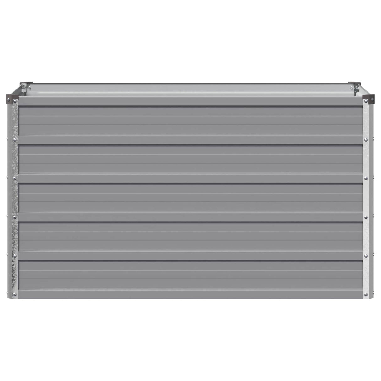 Raised Garden Bed Grey 100 x 40 x 55 cm cold-rolled steel