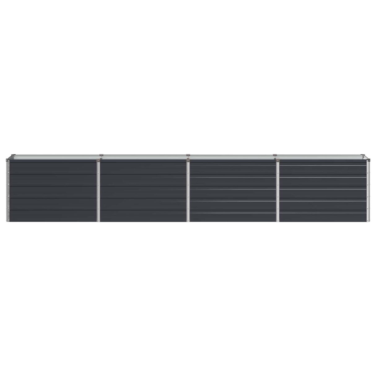 Raised Garden Bed Anthracite 320 x 40 x 55 cm cold-rolled steel