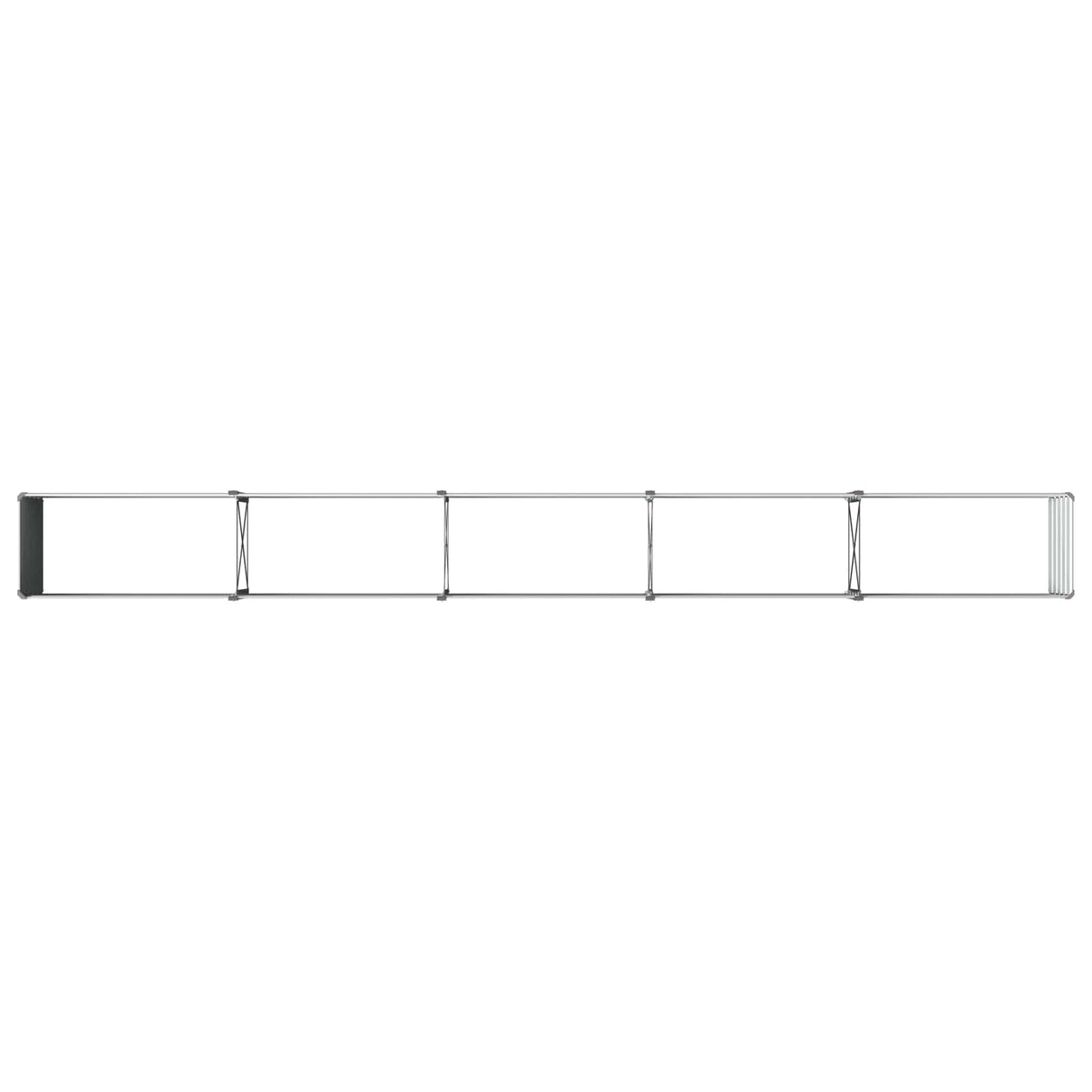 Raised Garden Bed Grey 400 x 40 x 55 cm cold-rolled steel