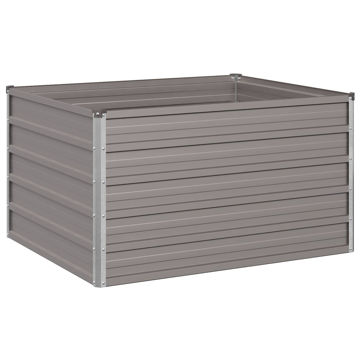 Raised Garden Bed Rusty 100 x 80 x 55 cm corton