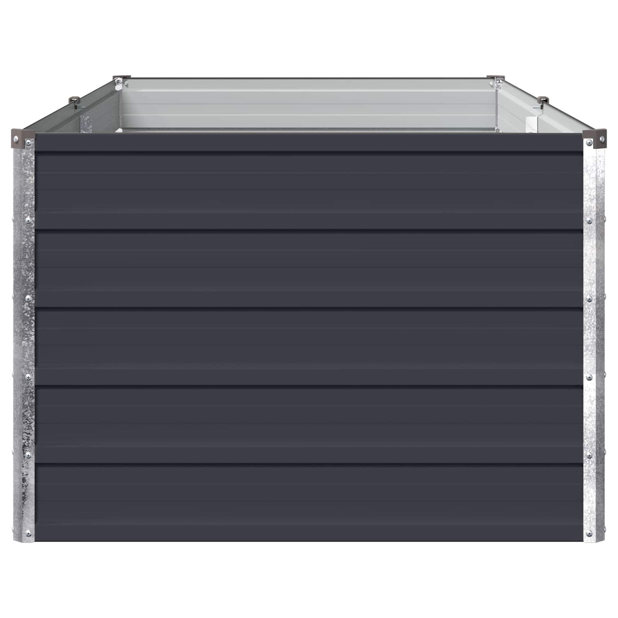 Raised Garden Bed Anthracite 160 x 80 x 55 cm cold-rolled steel