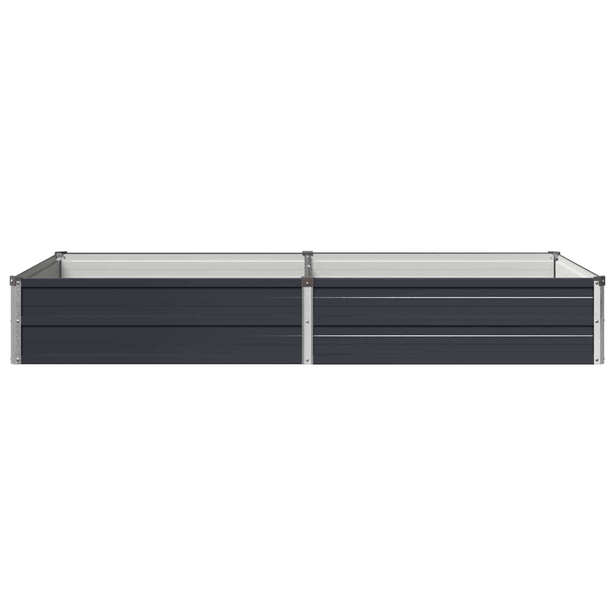 Raised Garden Bed Anthracite 160 x 80 x 24 cm cold-rolled steel