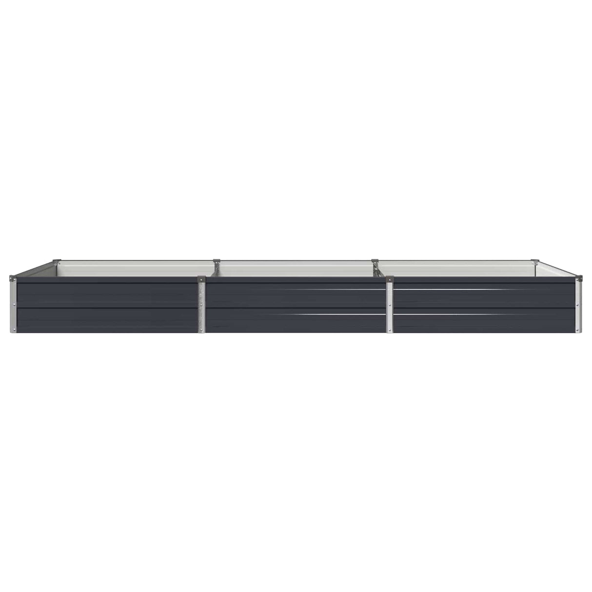 Raised Garden Bed Anthracite 240 x 80 x 24 cm cold-rolled steel