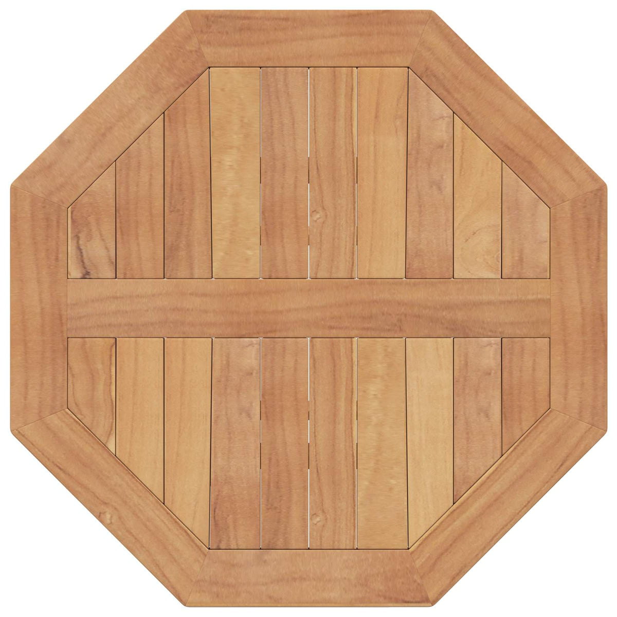 Garden Set 5 pcs Brown Solid Teak Wood