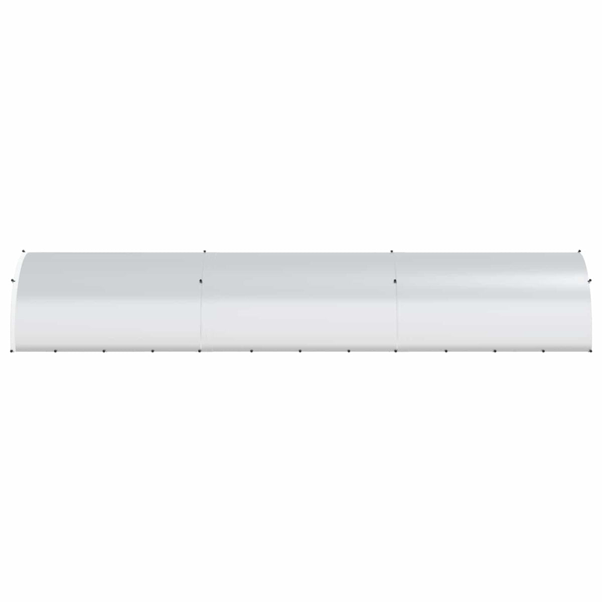Chicken Coop Silver 600 x 150 x 100 cm Galvanised Steel