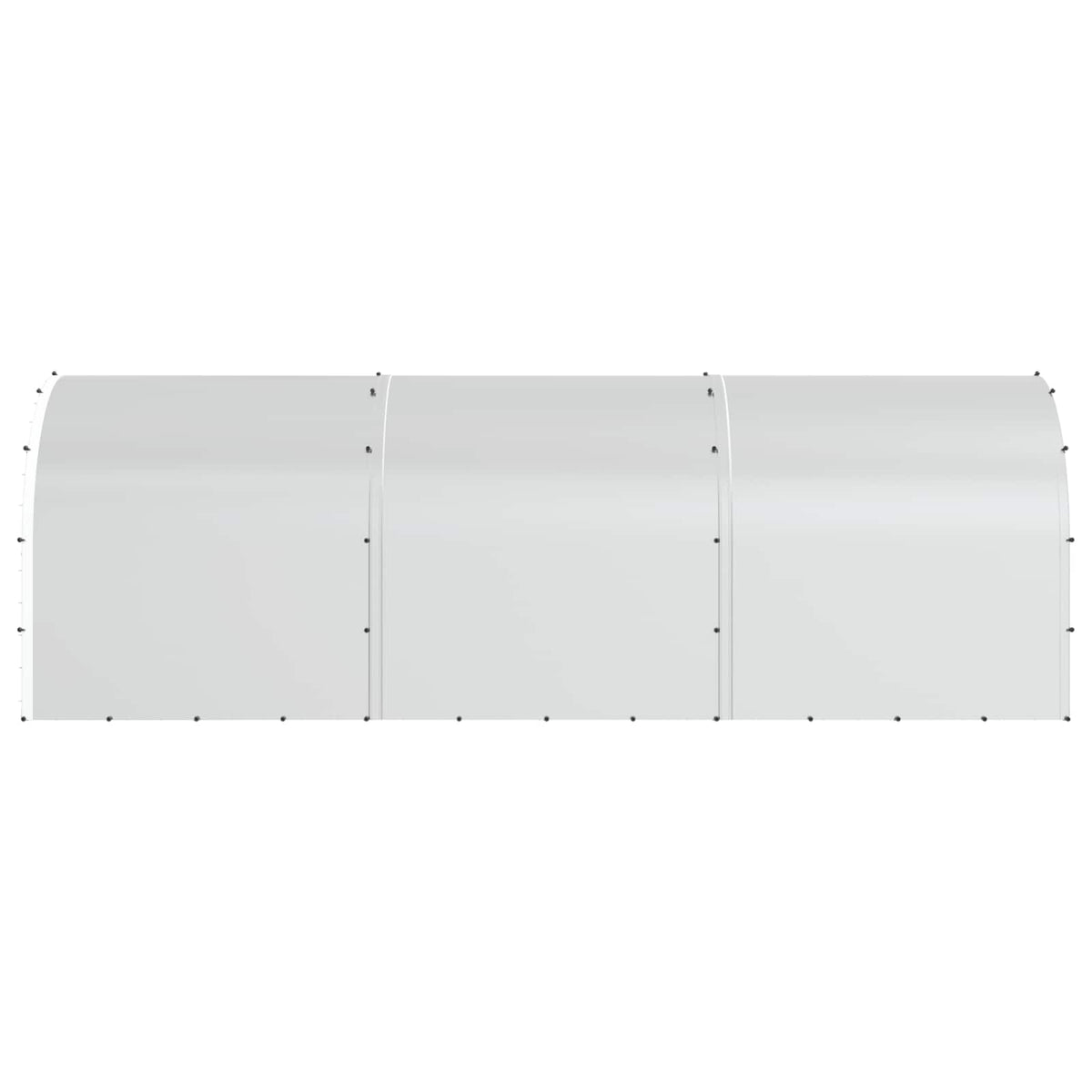 Chicken Coop Silver 600 x 200 x 200 cm Galvanised Steel