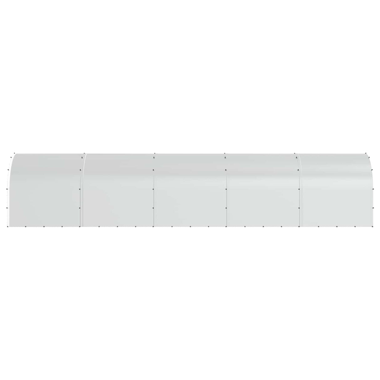 Chicken Coop Silver 1000 x 200 x 200 cm Galvanised Steel