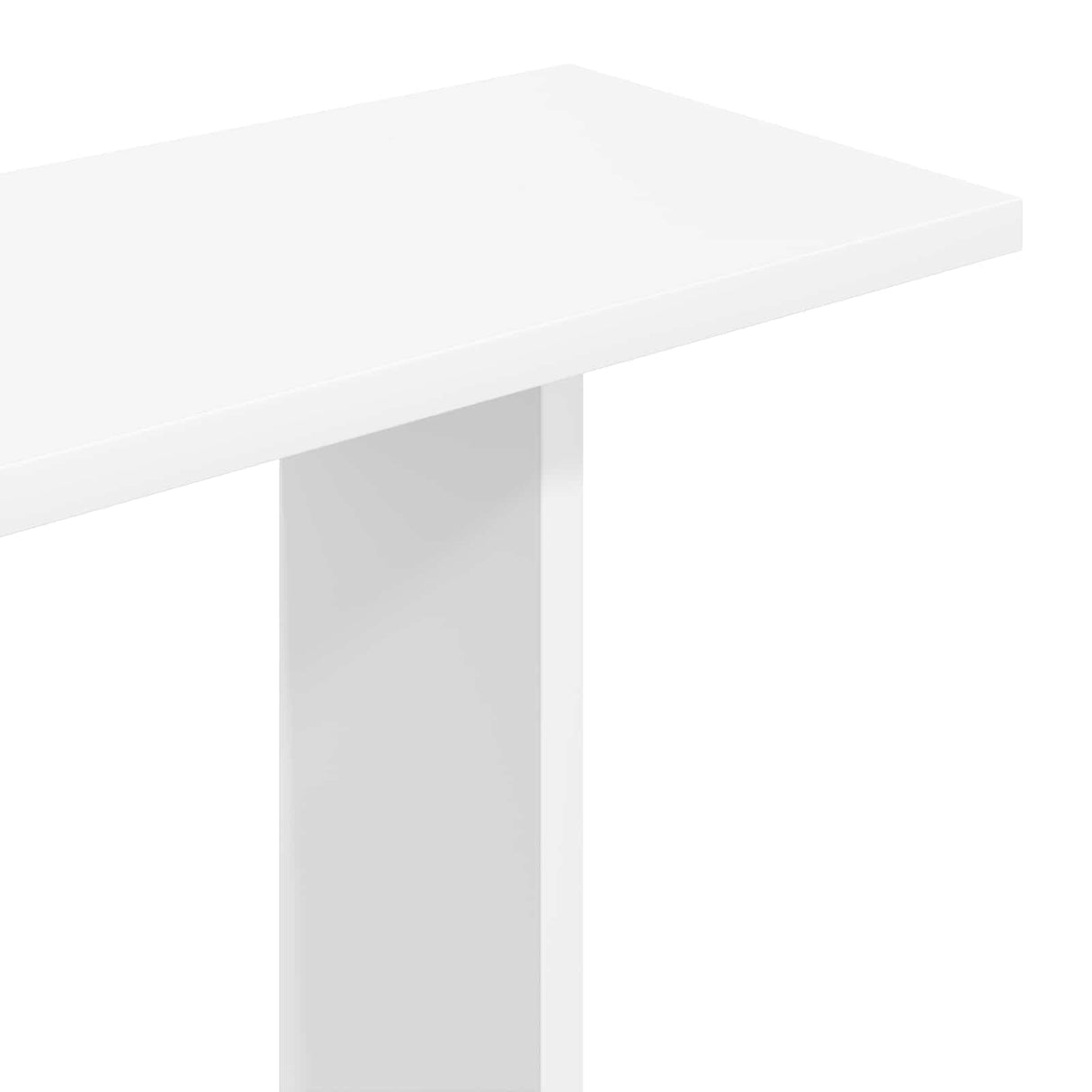 Wall Shelf Wall-Mounted White 80 x 20 x 75 cm Engineered Wood