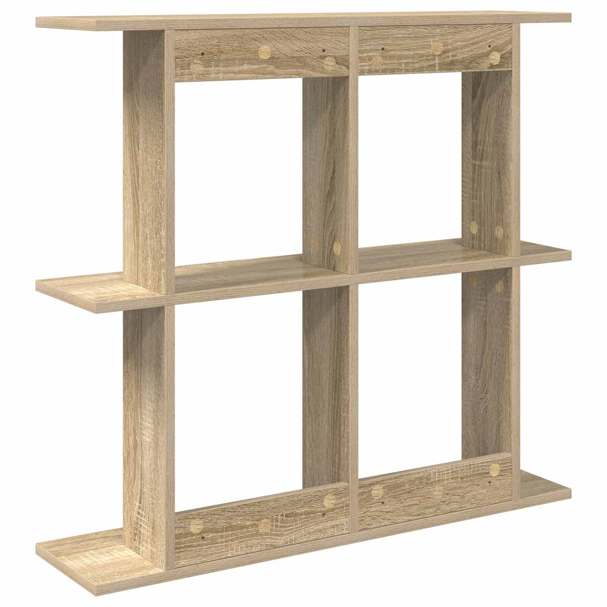 Wall Shelf Wall-Mounted Sonoma Oak 80 x 20 x 75 cm