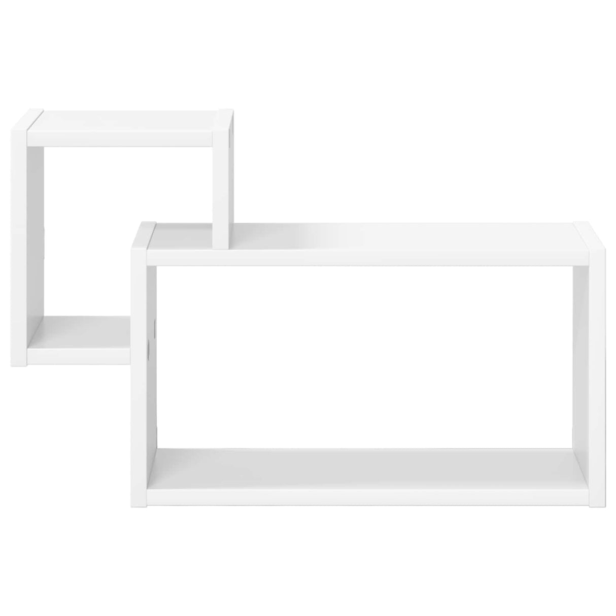 Wall Shelf Wall-Mounted White 55 x 15 x 35 cm Engineered Wood