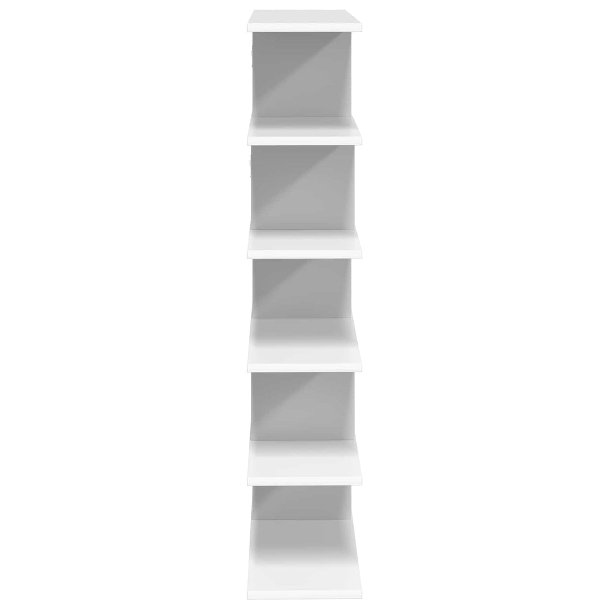 Wall Shelf White 70 x 20 x 100 cm Engineered Wood