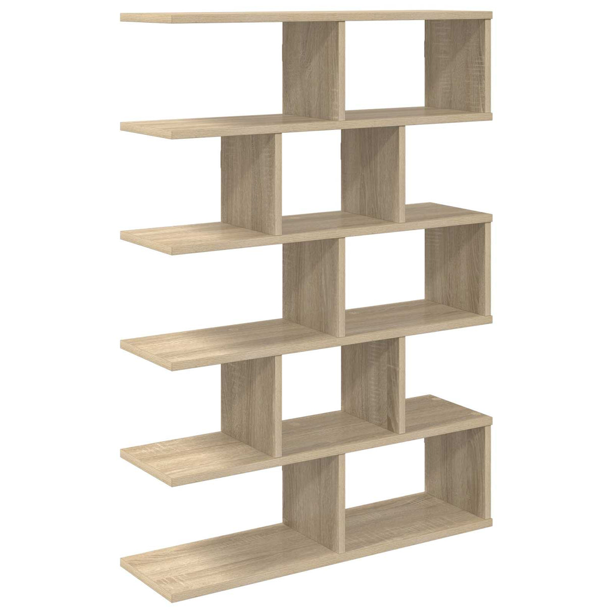 Wall Shelf Sonoma Oak 70 x 20 x 100 cm Engineered Wood