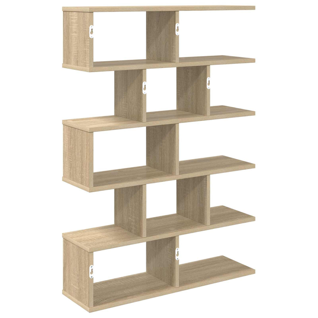 Wall Shelf Sonoma Oak 70 x 20 x 100 cm Engineered Wood