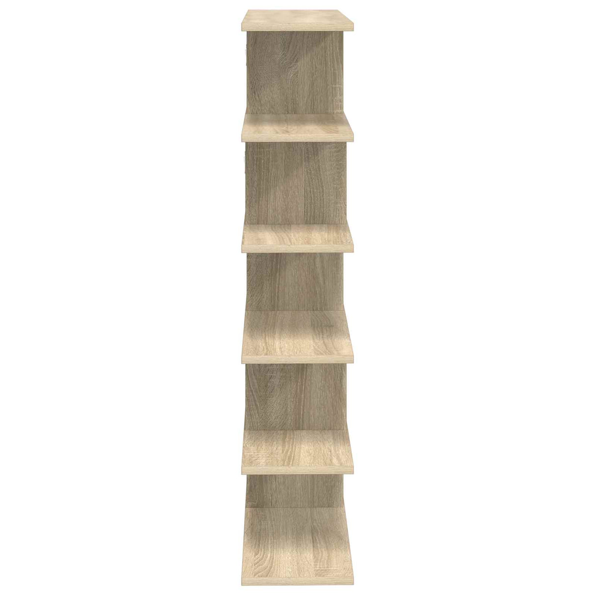 Wall Shelf Sonoma Oak 70 x 20 x 100 cm Engineered Wood