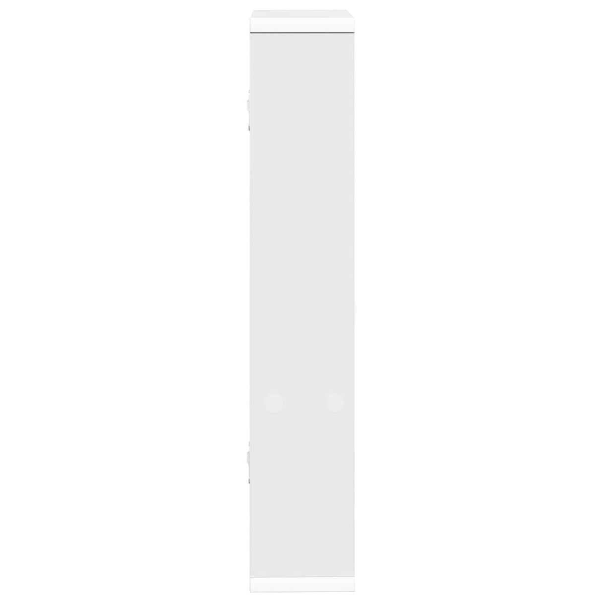 Wall Shelf White 60 x 11 x 60 cm Engineered Wood