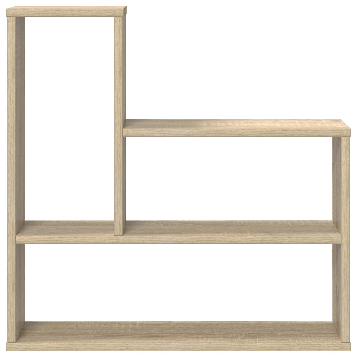 Wall Shelf Sonoma Oak 60 x 11 x 60 cm Engineered Wood