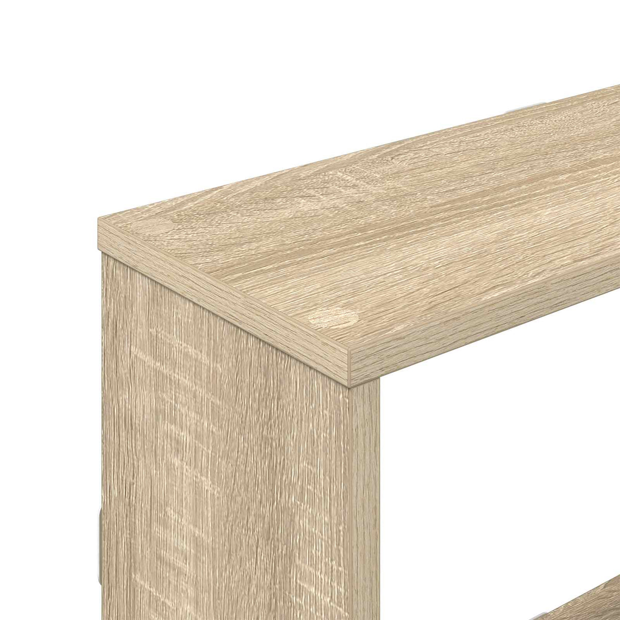 Wall Shelf Sonoma Oak 122 x 18 x 60 cm Engineered Wood