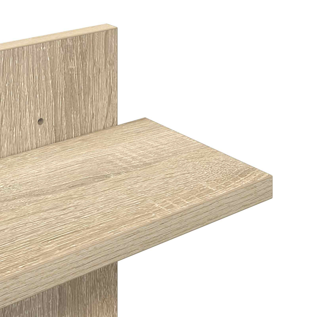 Wall Floating Shelf Sonoma Oak 48.5 x 15 x 101 cm