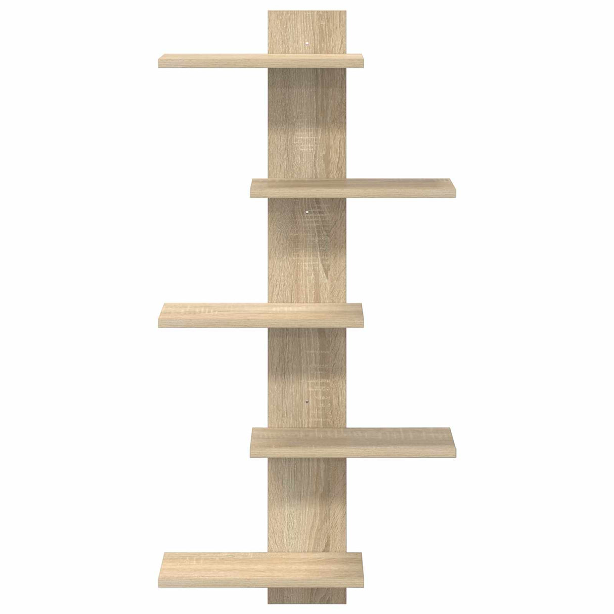 Wall Floating Shelf Sonoma Oak 48.5 x 15 x 101 cm