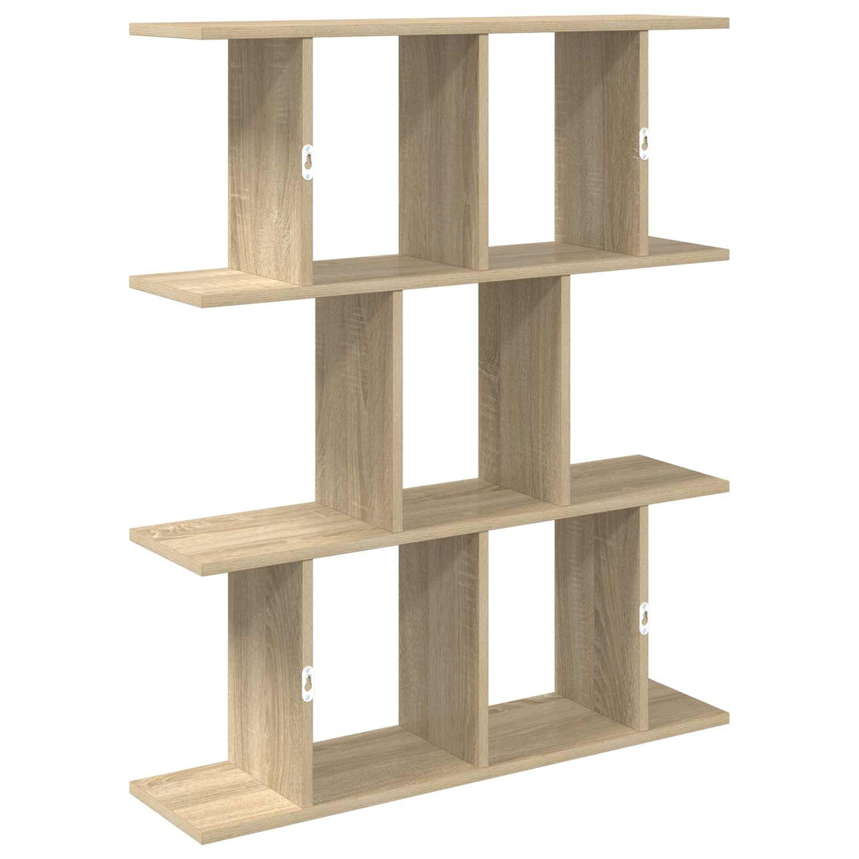 Wall Shelf Sonoma Oak 80 x 20 x 96 cm Engineered Wood