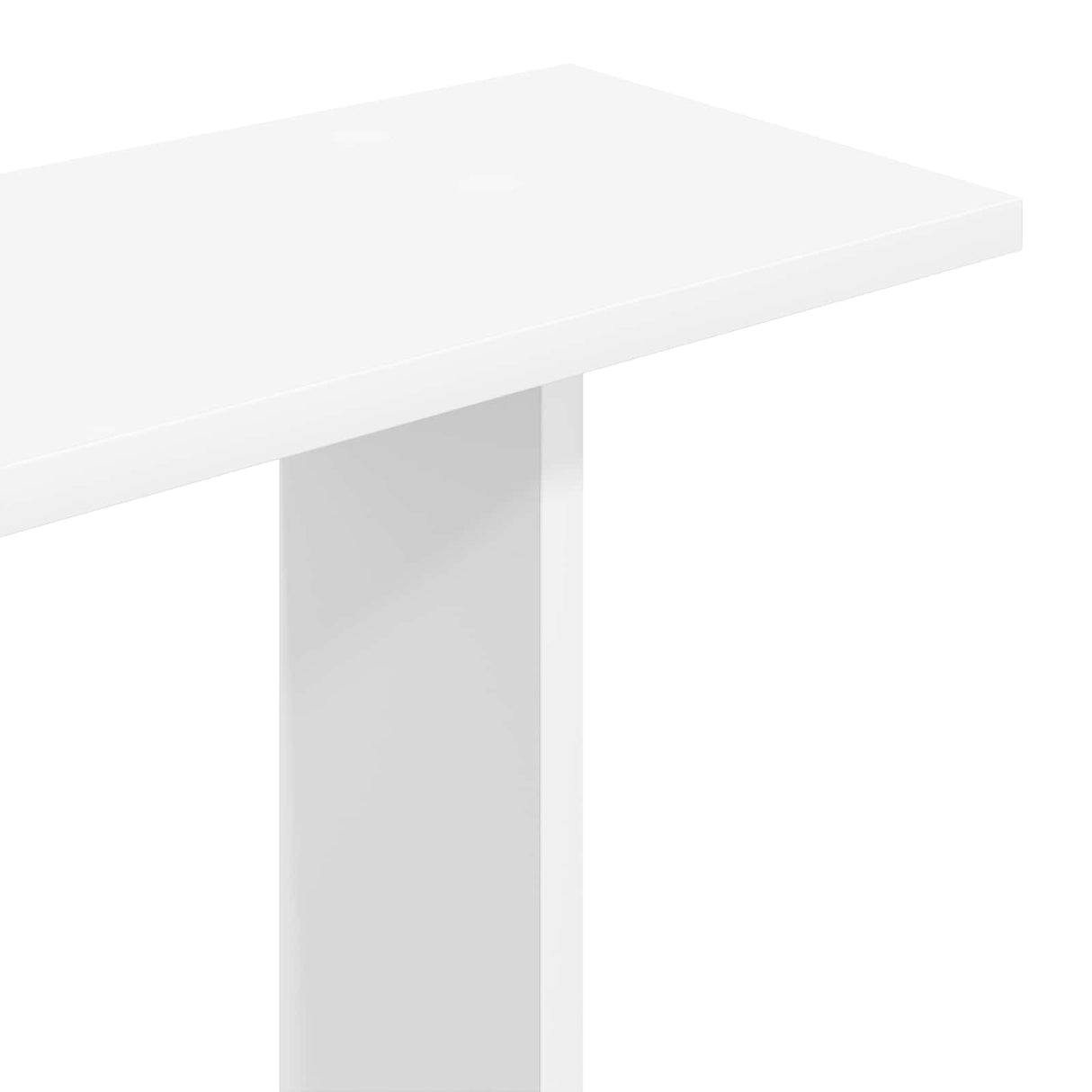Wall Shelf White 102 x 20 x 96 cm Engineered Wood
