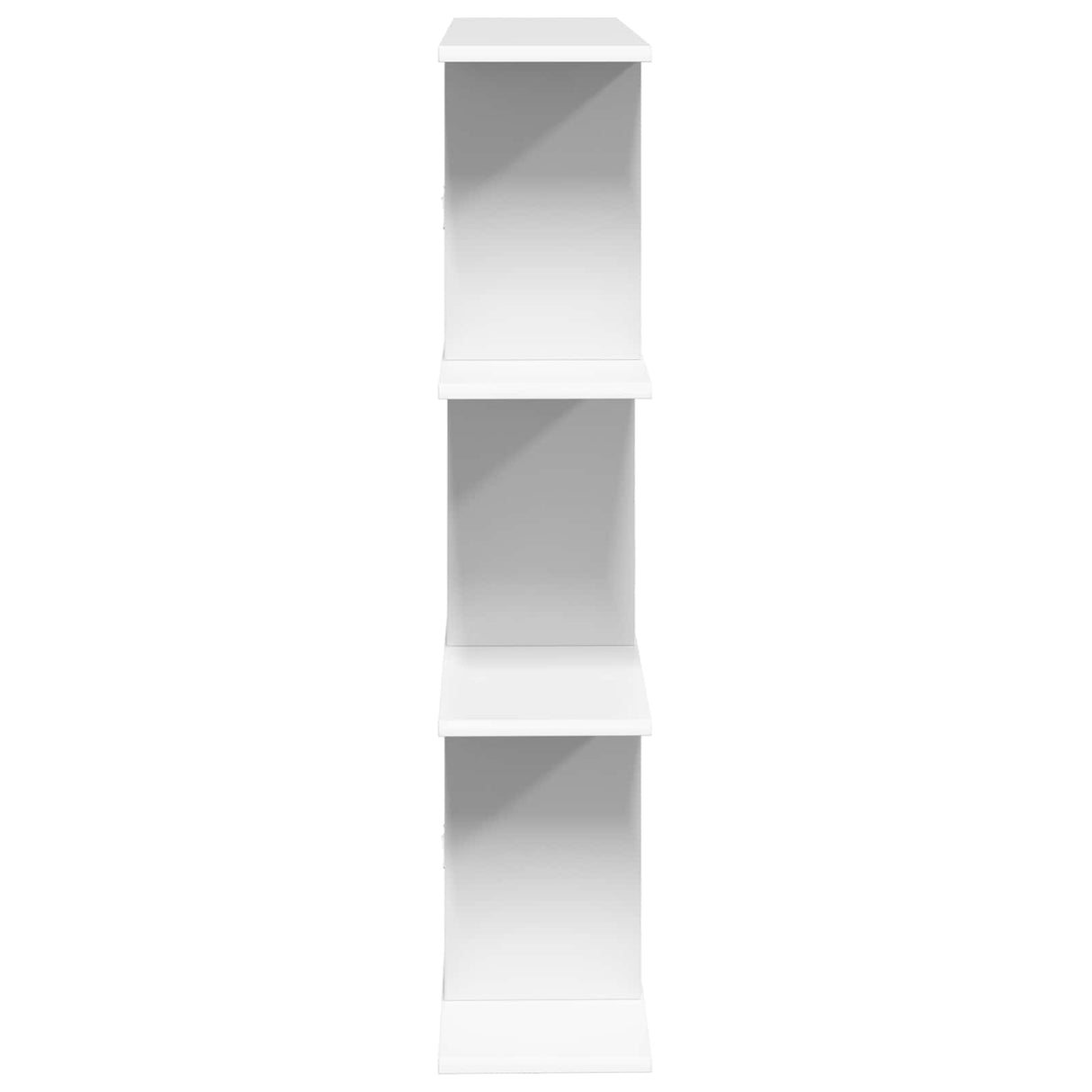 Wall Shelf White 102 x 20 x 96 cm Engineered Wood