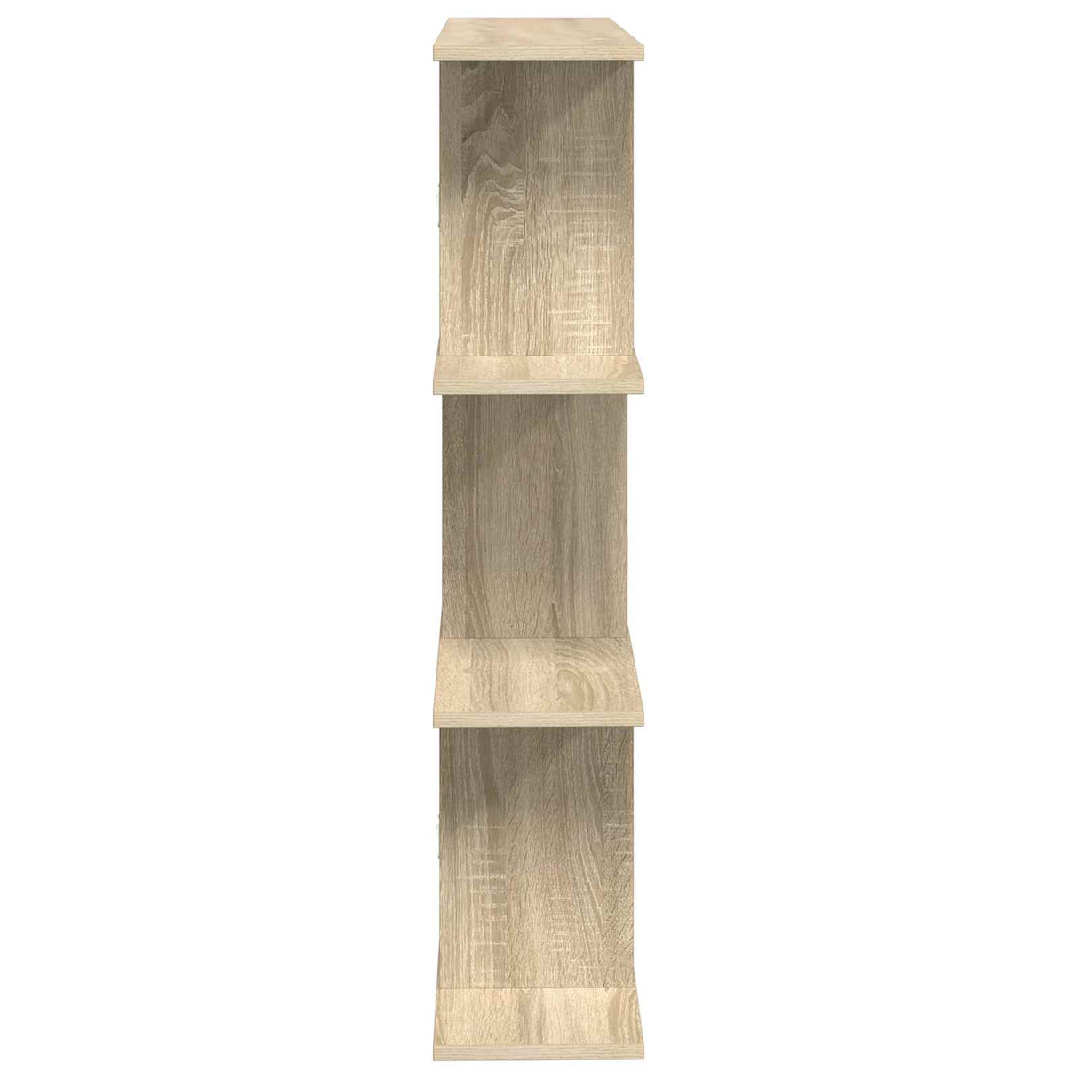 Wall Shelf Sonoma Oak 102 x 20 x 96 cm Engineered Wood