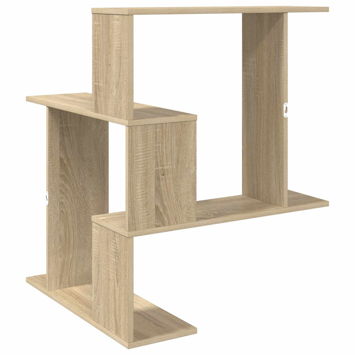 Wall Shelf Sonoma Oak 67 x 67 x 87 cm Engineered Wood