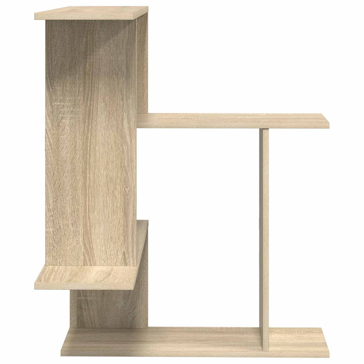 Wall Shelf Sonoma Oak 67 x 67 x 87 cm Engineered Wood