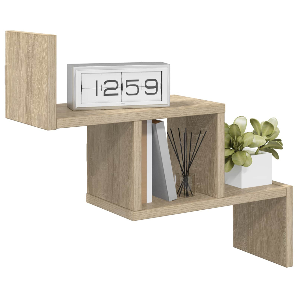 Wall Shelf Sonoma Oak 48 x 15 x 42 cm Engineered Wood