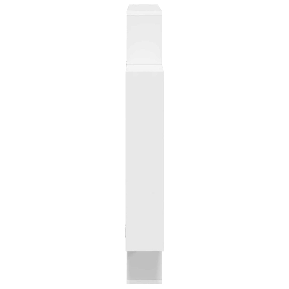 Wall Shelf White 100 x 13 x 100 cm Engineered Wood