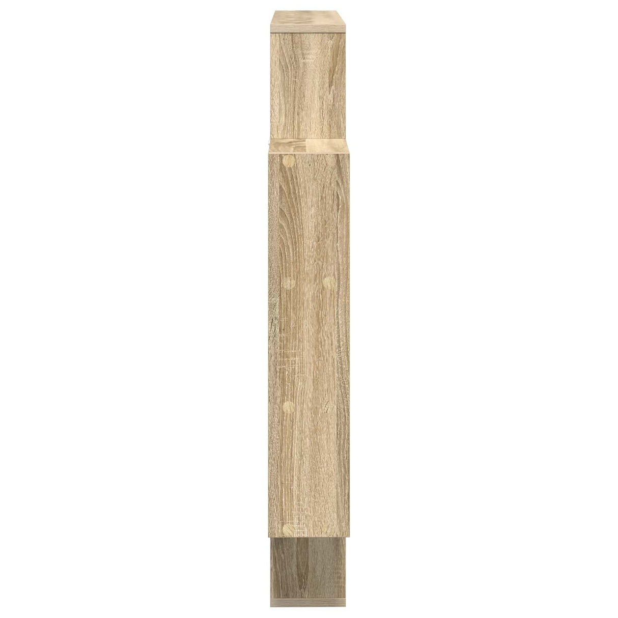 Wall Shelf Sonoma Oak 100 x 13 x 100 cm Engineered Wood