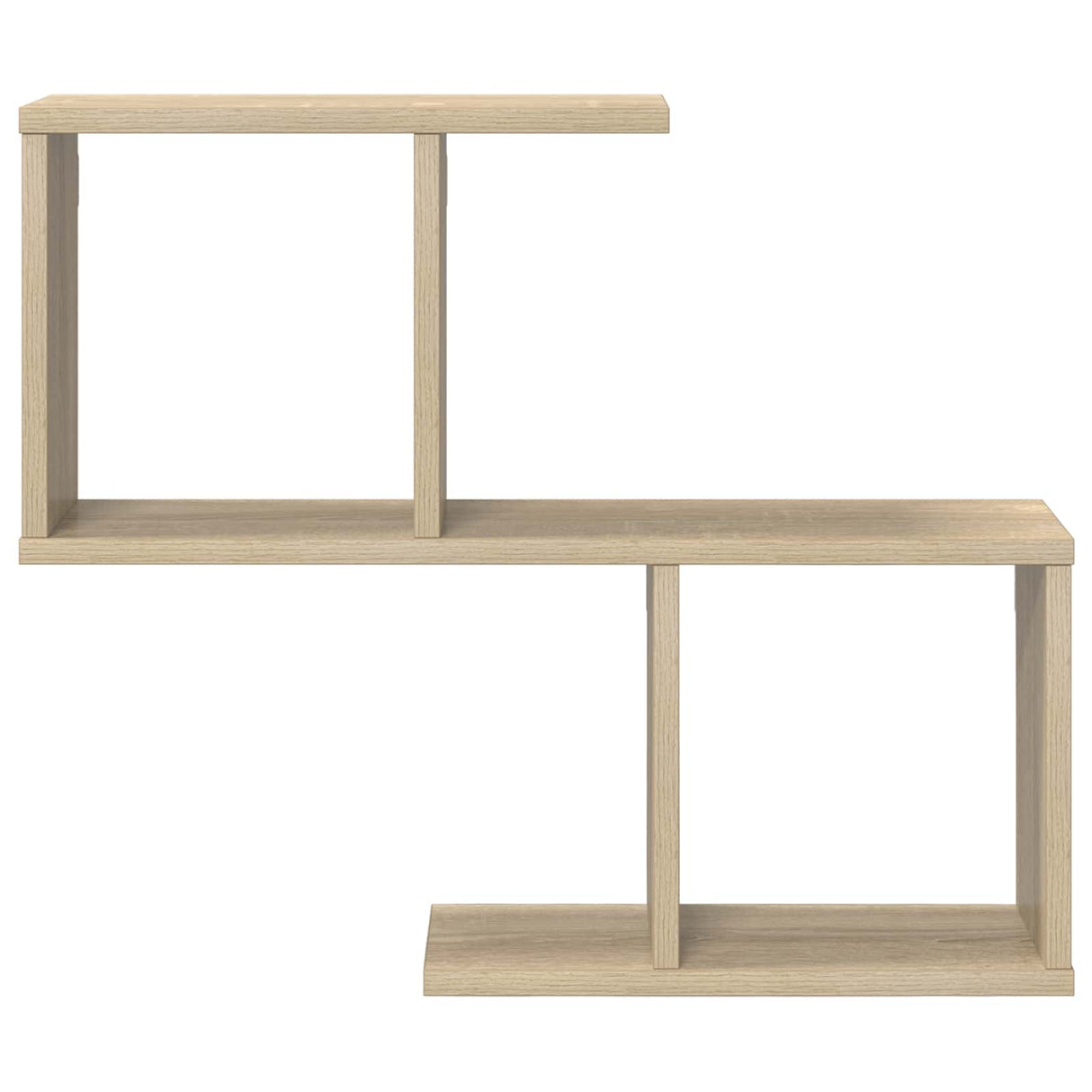 Wall Shelf Sonoma Oak 60 x 12 x 50.5 cm Engineered Wood