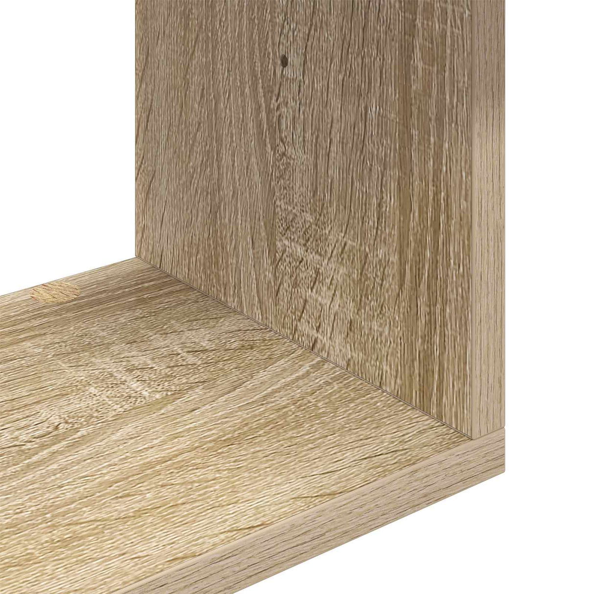 Wall Shelf Sonoma Oak 100 x 12 x 50.5 cm Engineered Wood