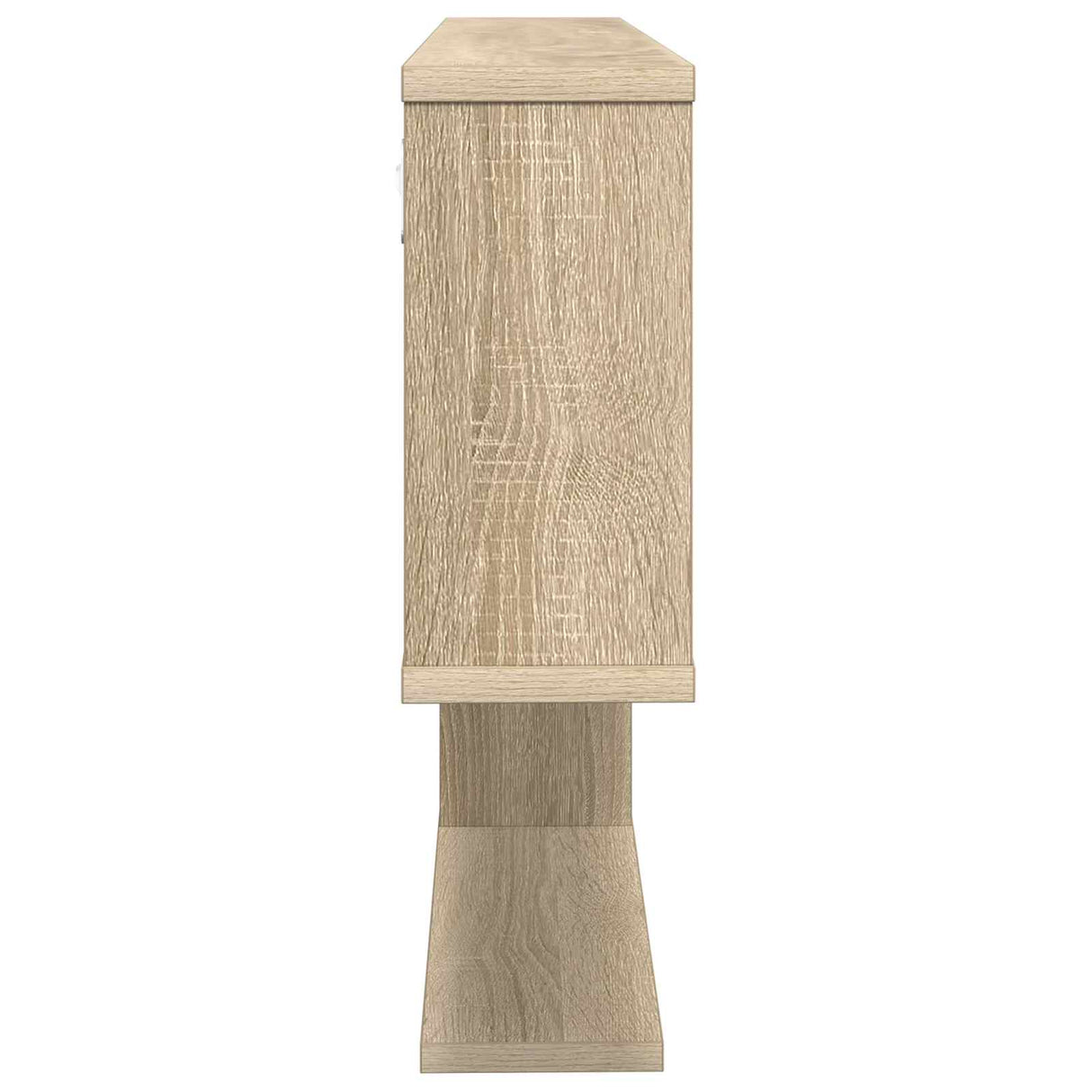 Wall Shelf Sonoma Oak 100 x 12 x 50.5 cm Engineered Wood