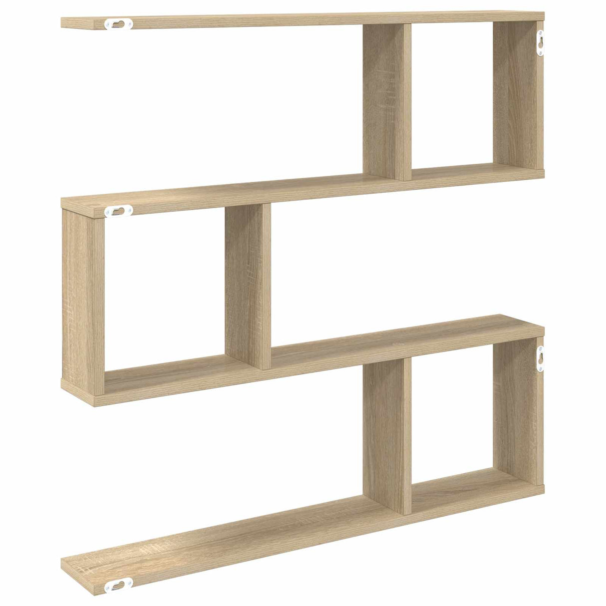 Wall Shelf Sonoma Oak 80 x 12 x 79.5 cm Engineered Wood