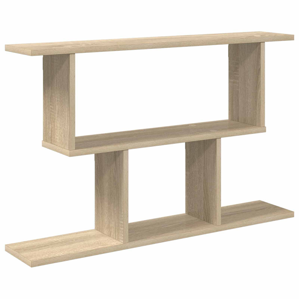 Wall Shelf Sonoma Oak 80 x 15 x 50.5 cm Engineered Wood