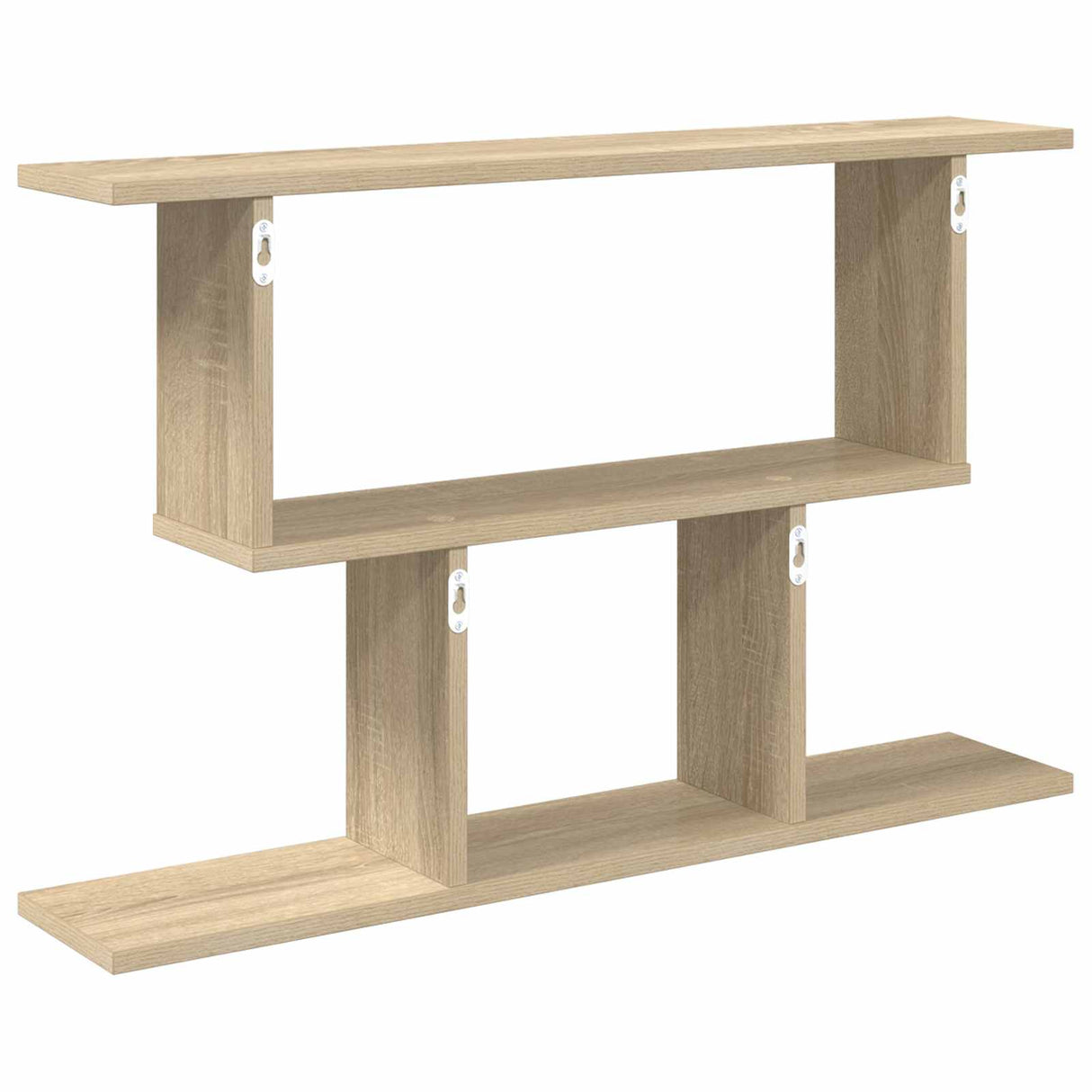Wall Shelf Sonoma Oak 80 x 15 x 50.5 cm Engineered Wood