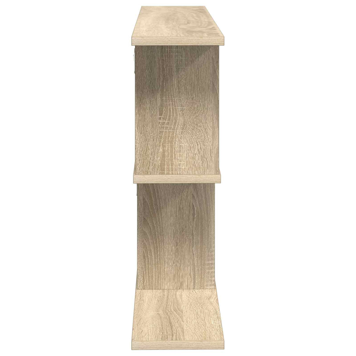 Wall Shelf Sonoma Oak 80 x 15 x 50.5 cm Engineered Wood