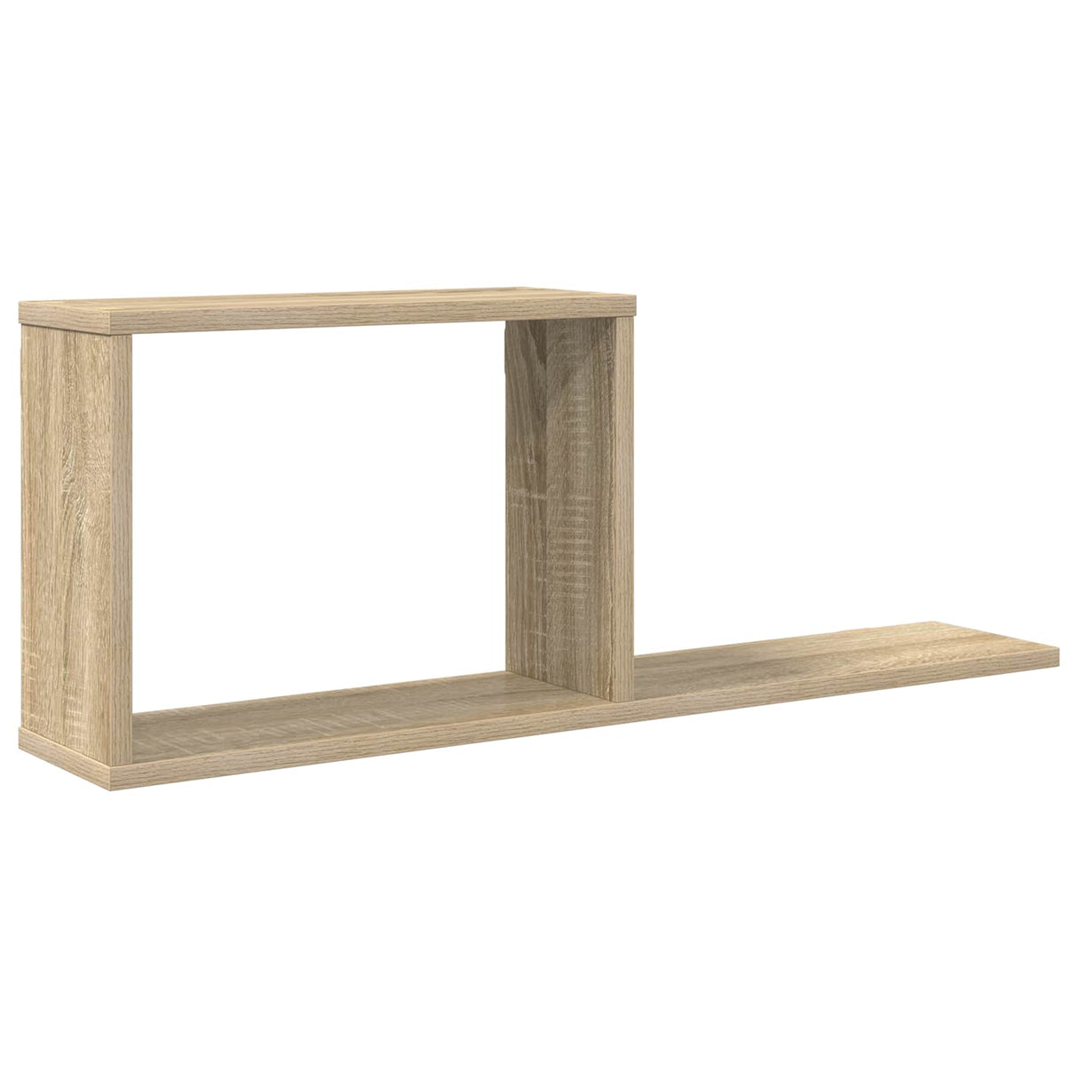 Floating Shelves Sonoma Oak 80 x 15 x 30 cm Engineered Wood