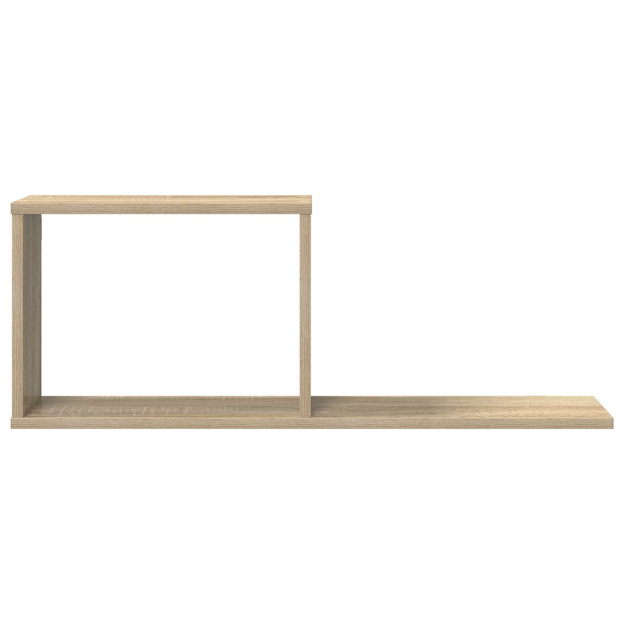 Floating Shelves Sonoma Oak 80 x 15 x 30 cm Engineered Wood