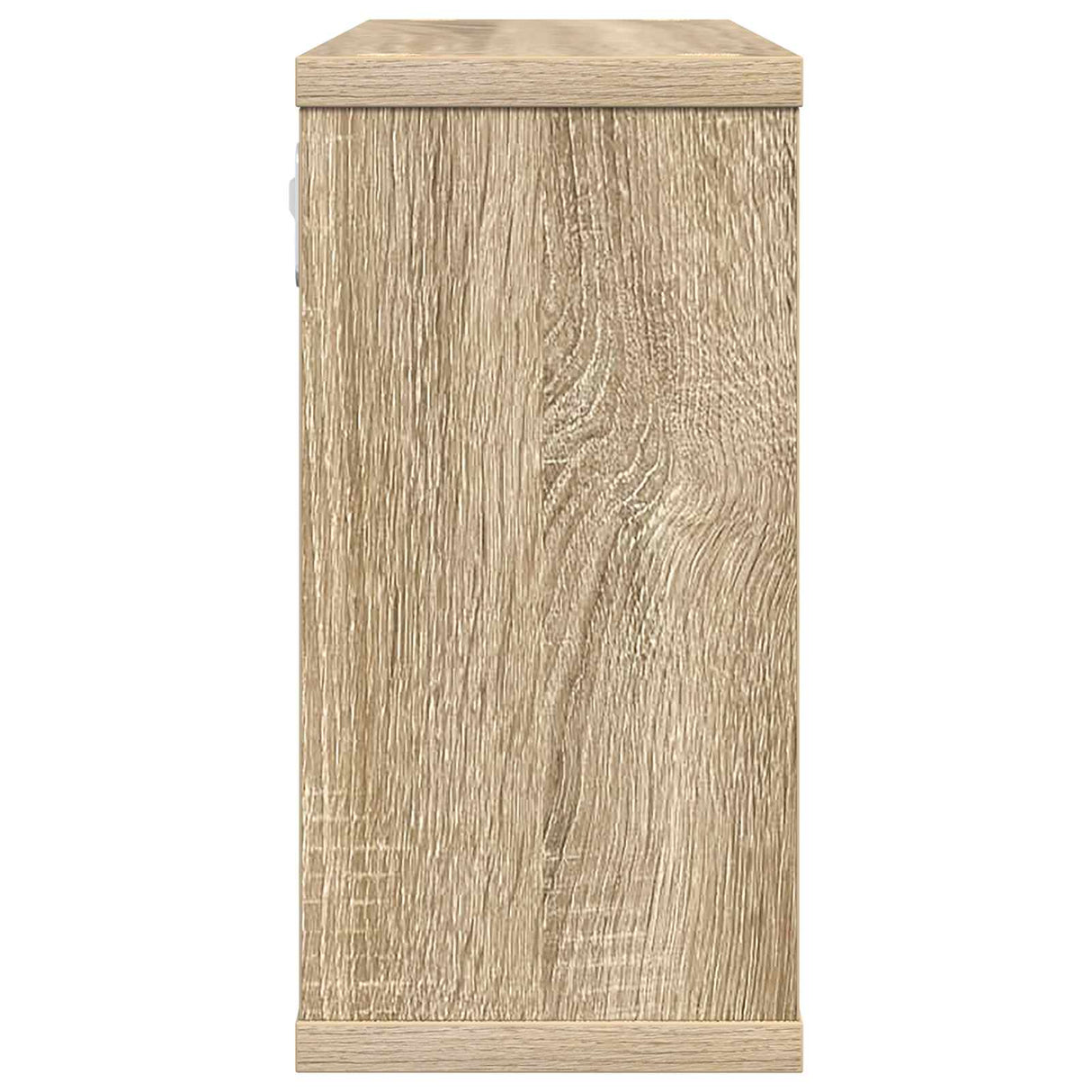 Floating Shelves Sonoma Oak 80 x 15 x 30 cm Engineered Wood