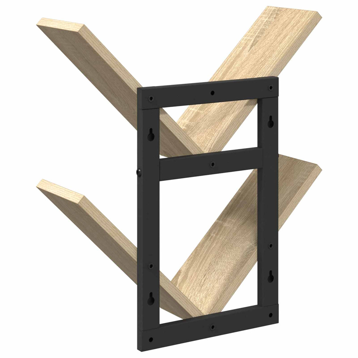 Wall Floating Shelf Sonoma Oak 43 x 15 x 47 cm Engineered Wood