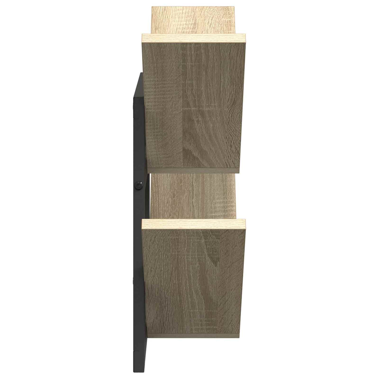 Wall Floating Shelf Sonoma Oak 43 x 15 x 47 cm Engineered Wood