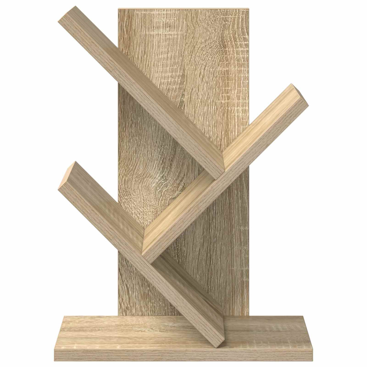 Tree Bookshelf 3-Tier 30 x 18 x 40 cm Engineered Wood