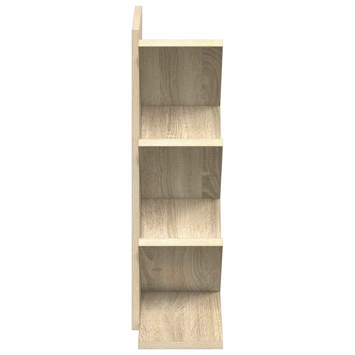 Tree Bookshelf 4-Tier 30 x 18 x 60 cm Engineered Wood